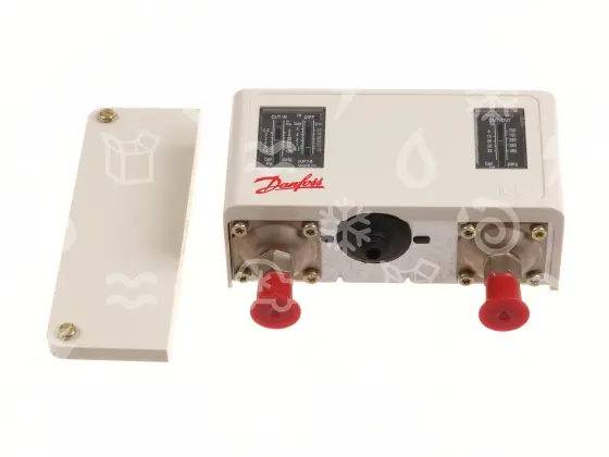 presostat DANFOSS kombinovaný, KP15, automatický reset